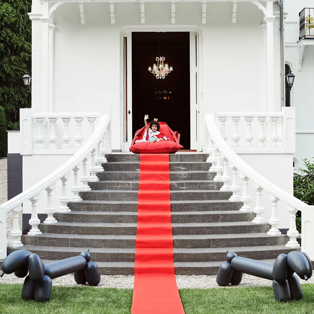 Attackle! recycled trädgårdsbänk black 