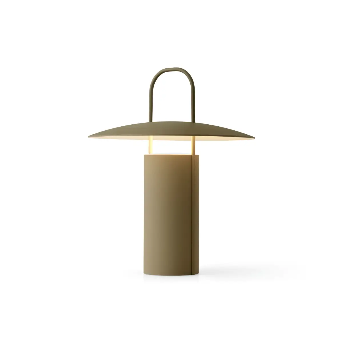 Ray Portabel lampa Aluminium Dusty Green