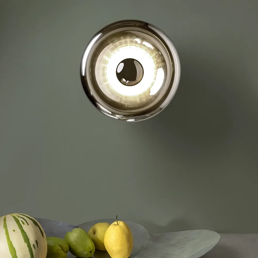 Void Vägglampa Stainless Steel LED