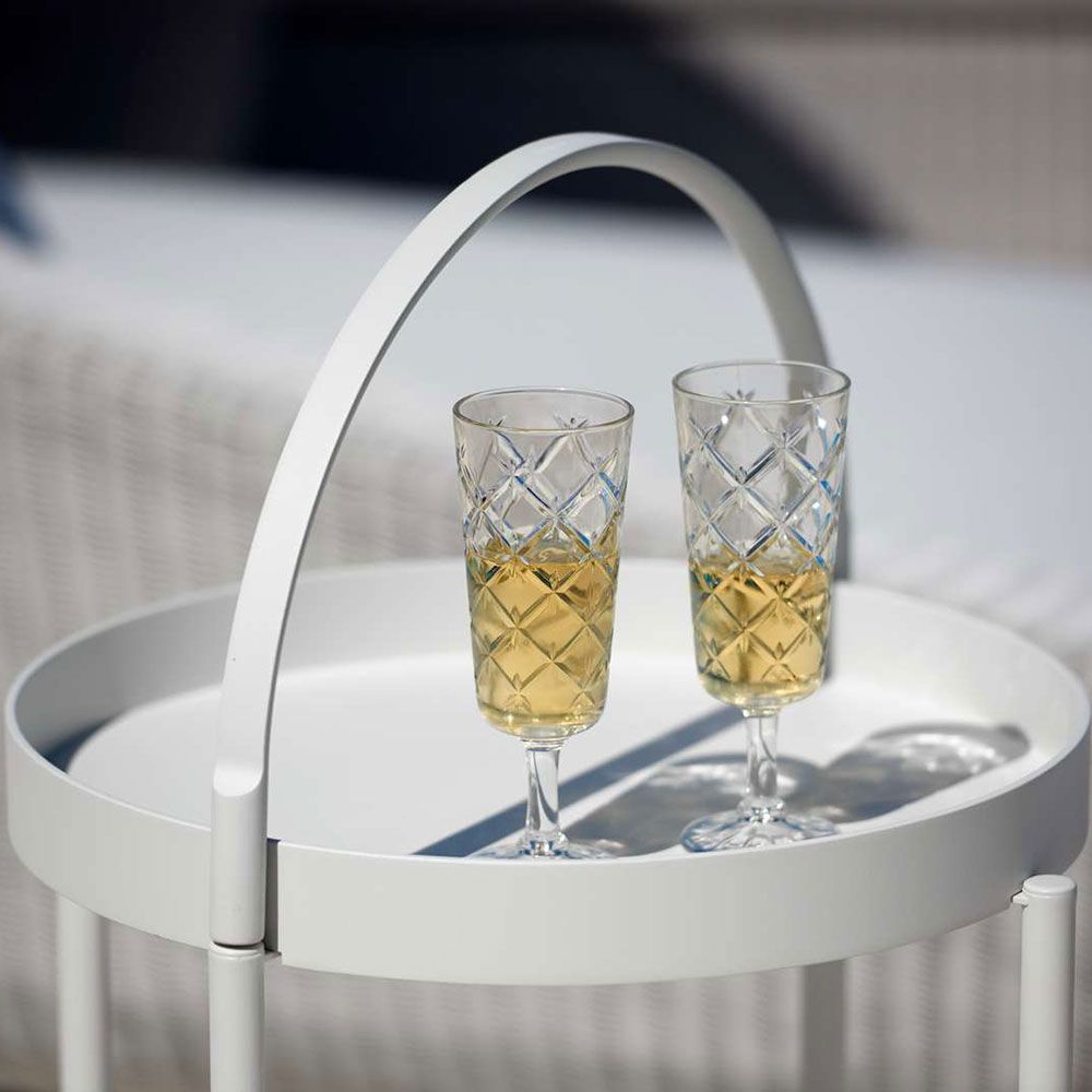 Roll Vagn / Sidobord White