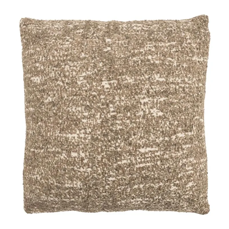 Bayo 45x45 cm prydnadskudde 45x45x12 cm linne taupe