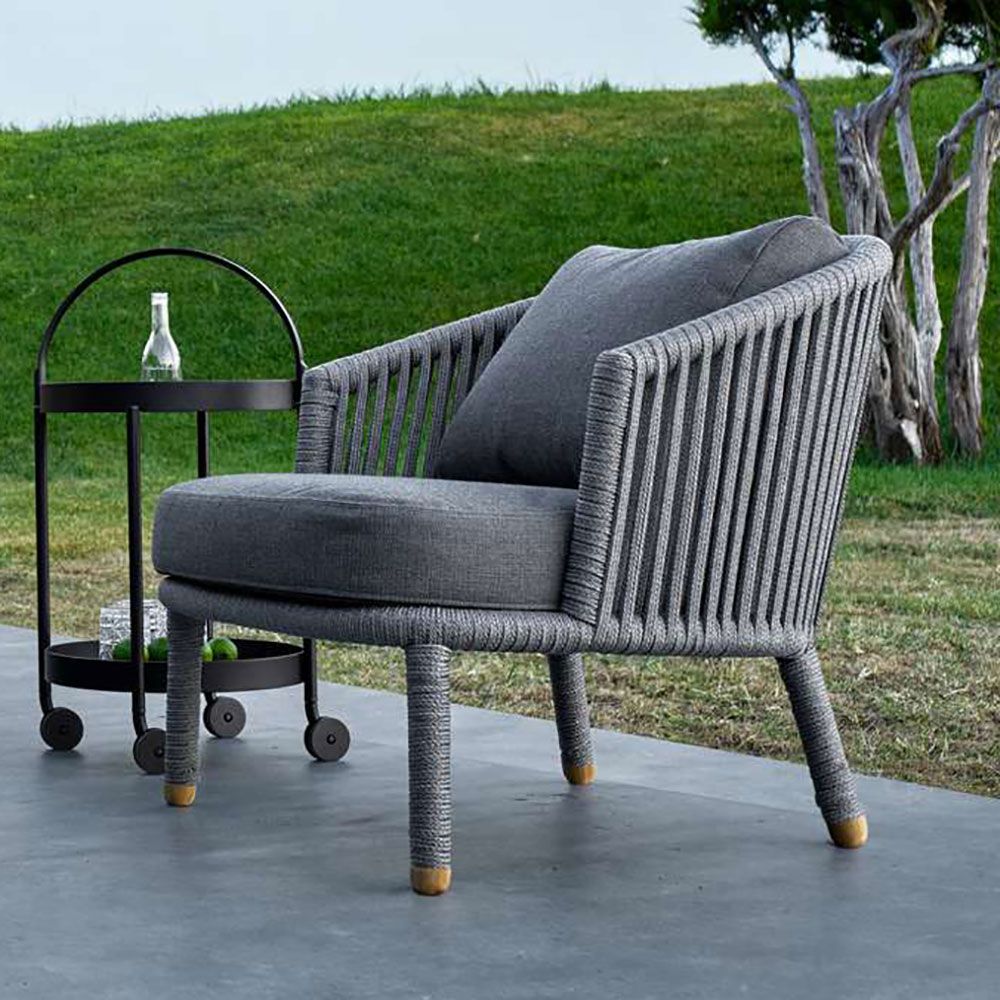 Roll Vagn / Sidobord Lava Grey