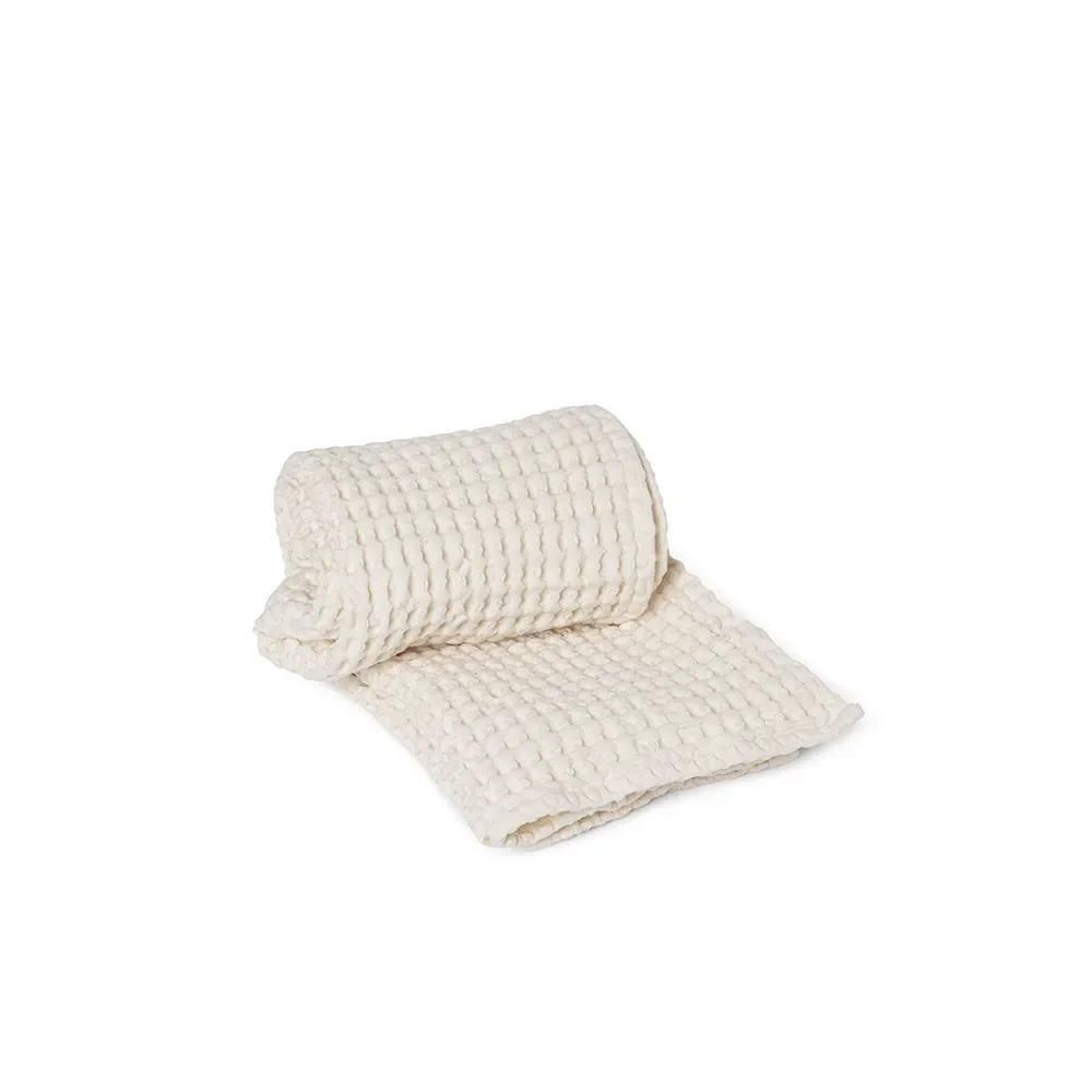 Handduk i Ekologisk Bomull Off-White