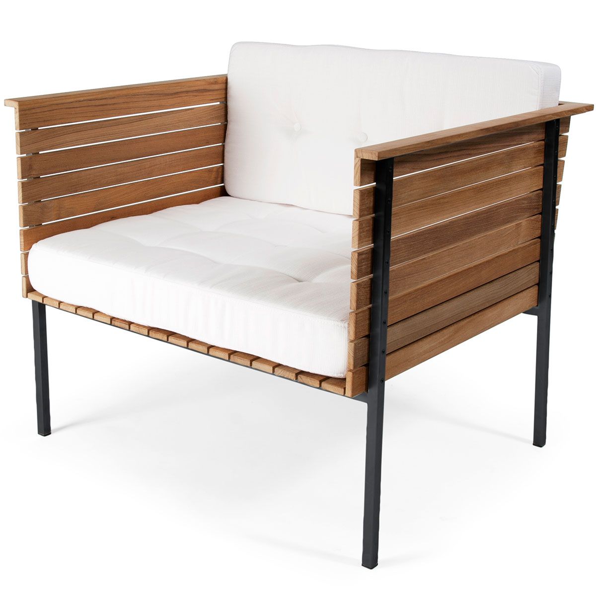 Häringe Fåtölj Teak/Svart 