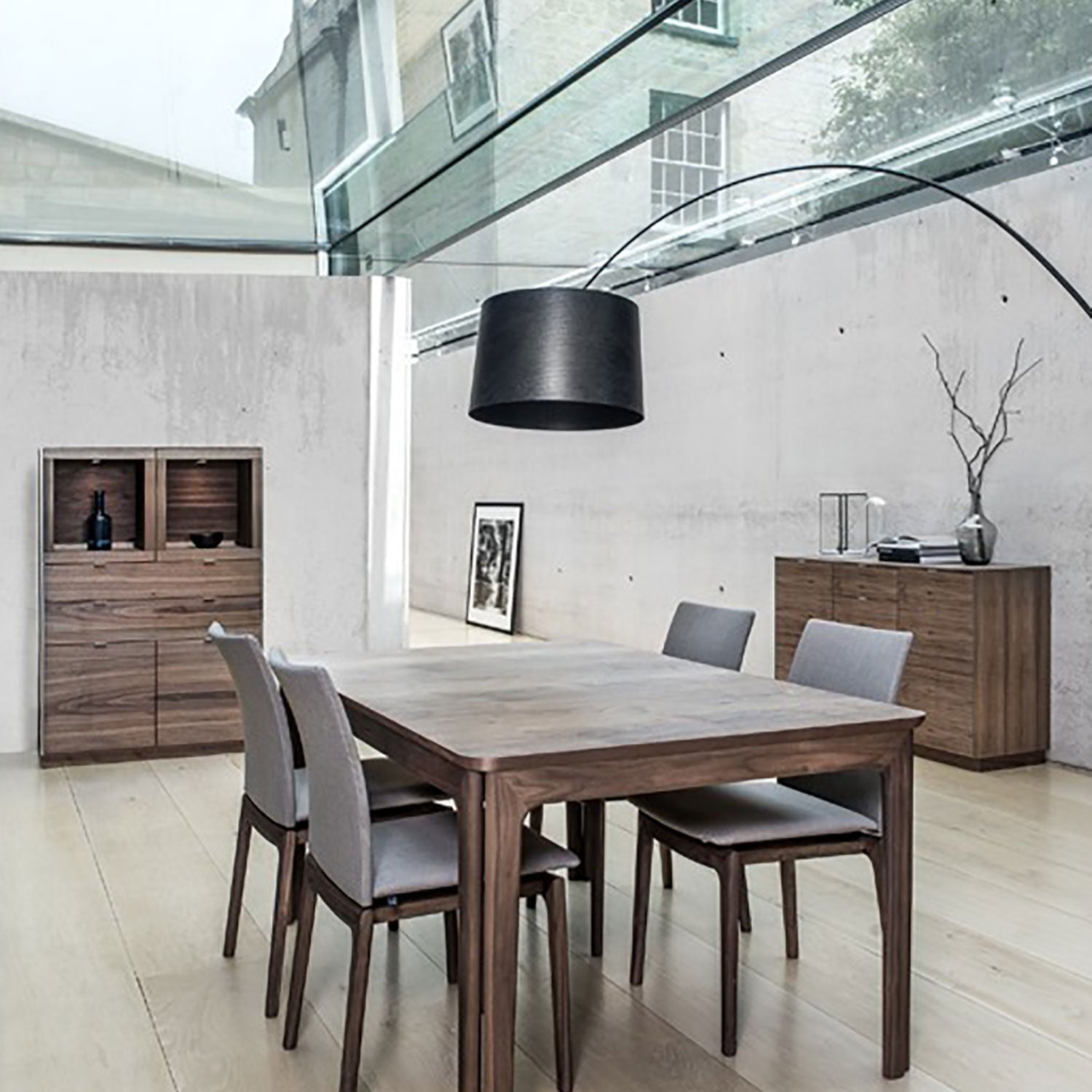 Sm932 Skänk Ek Såpa 146x44x88 cm