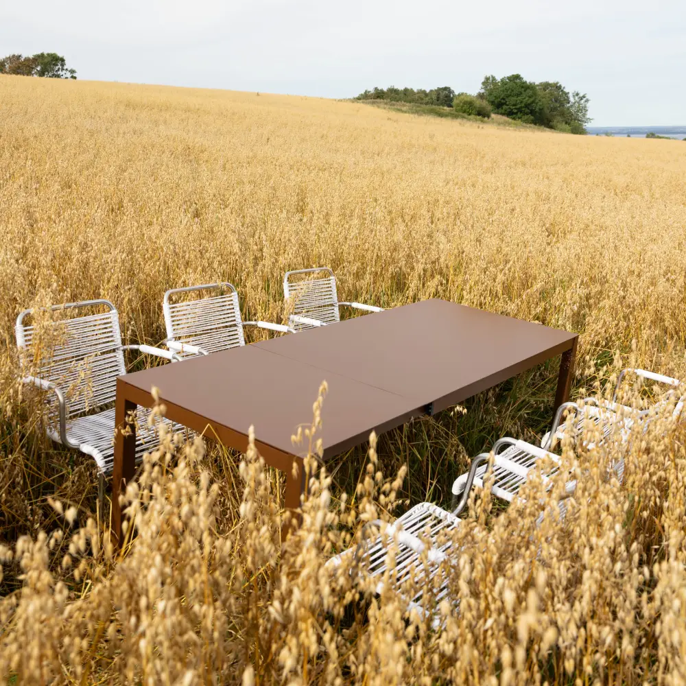 Aria Utdragbart bord rust