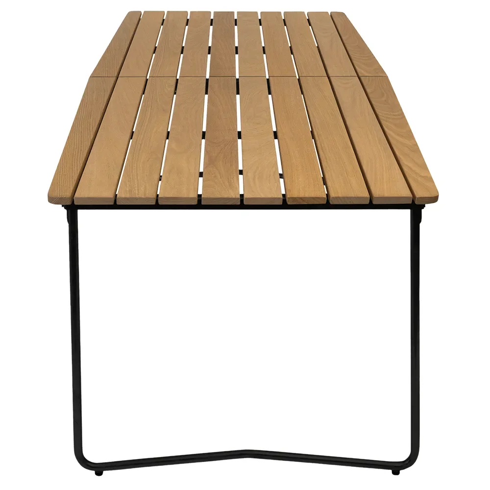 Matbord B31 230 Oljad ek / svart stativ