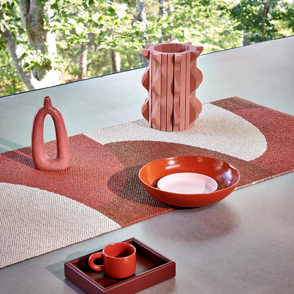 Hill matta Brick/Rust/Cream 70 x 180cm