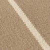 Calm Kelim Matta 80x200 cm- Dark Sand/Off-white
