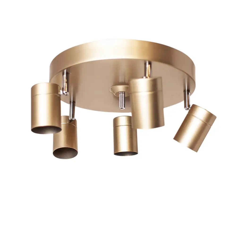 Correct takspot 5-låg Guld