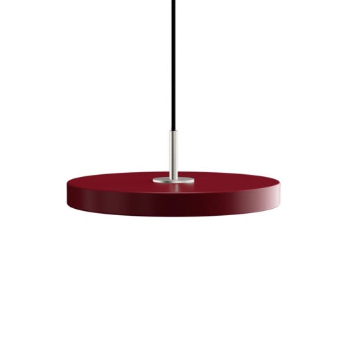 Asteria Plus Taklampa Mini Ø31 cm Ruby Red/Steel