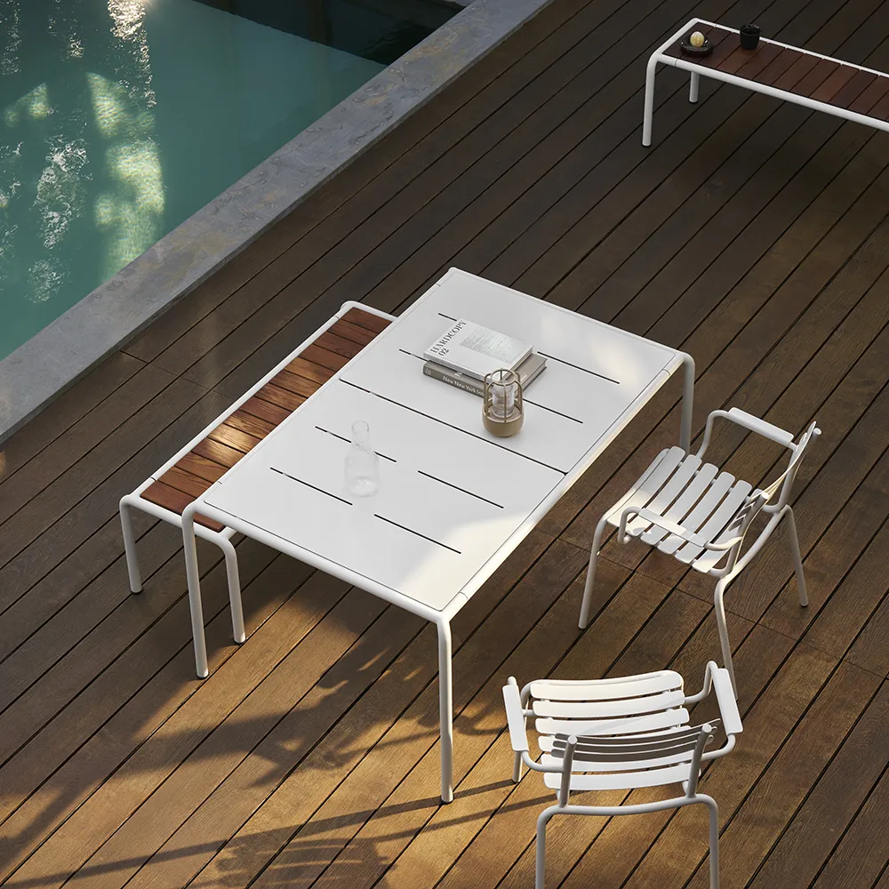 AVANTI Matbord 153x98 cm offwhite