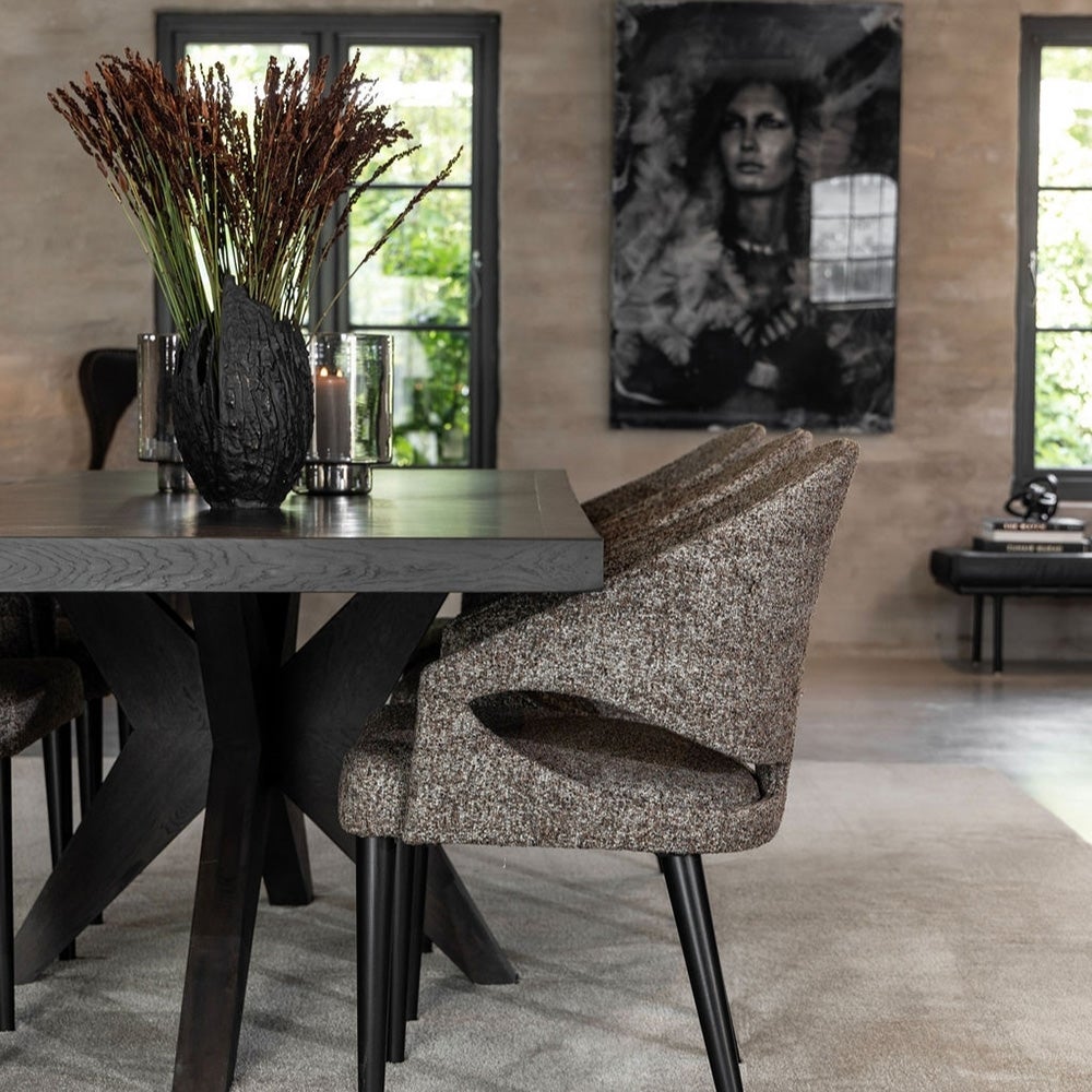 Vance matstol -Bronzo Brown