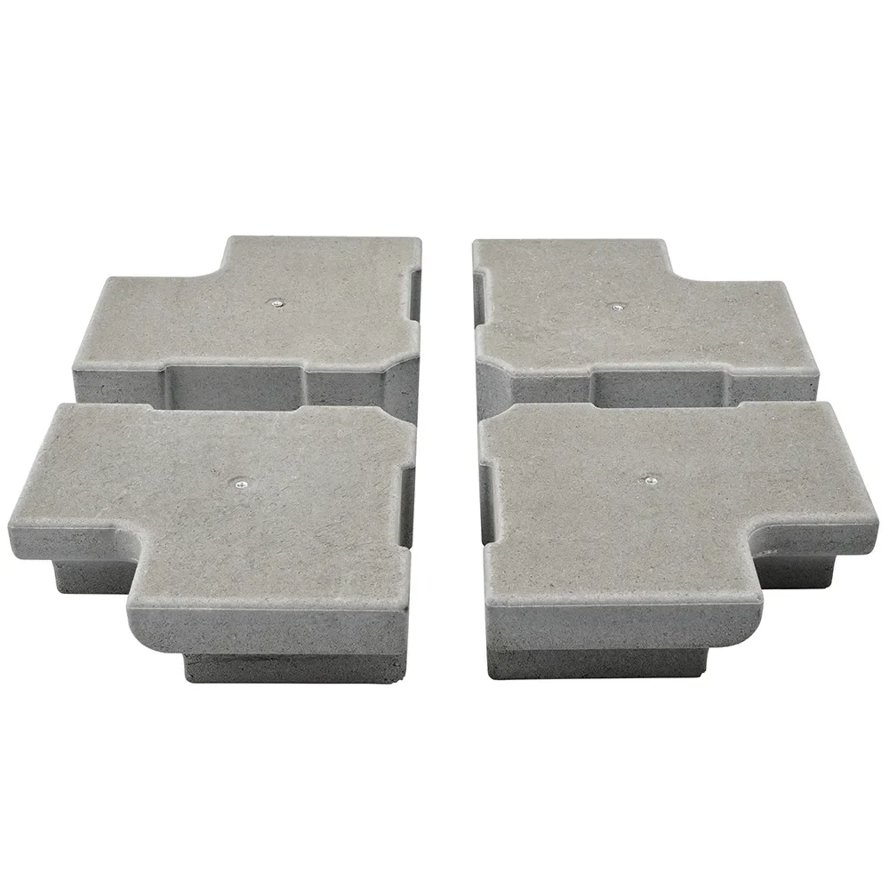 Viktset 4 st ca. 150 kg betong