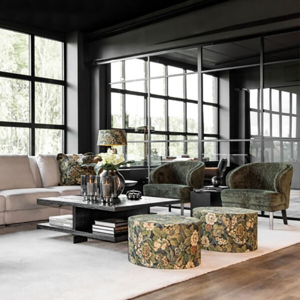 Barrington tygfåtölj- Pietra forest