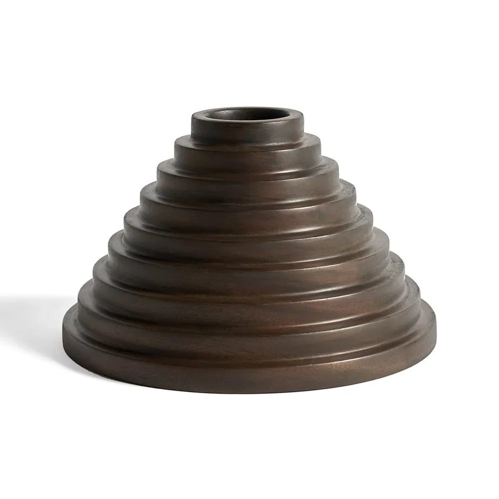 Babylon skulptur lackad mahogny