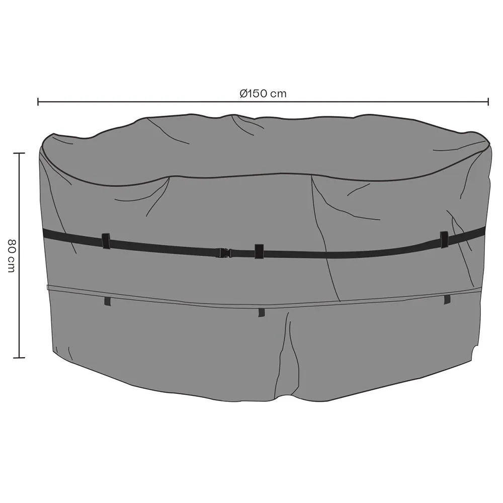 Möbelskydd Matgrupp Runt 150x80 Premium 