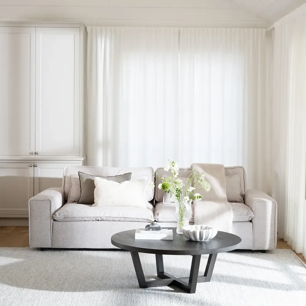 Rawlins soffa 3-sits Maxi tyg Bobby beige