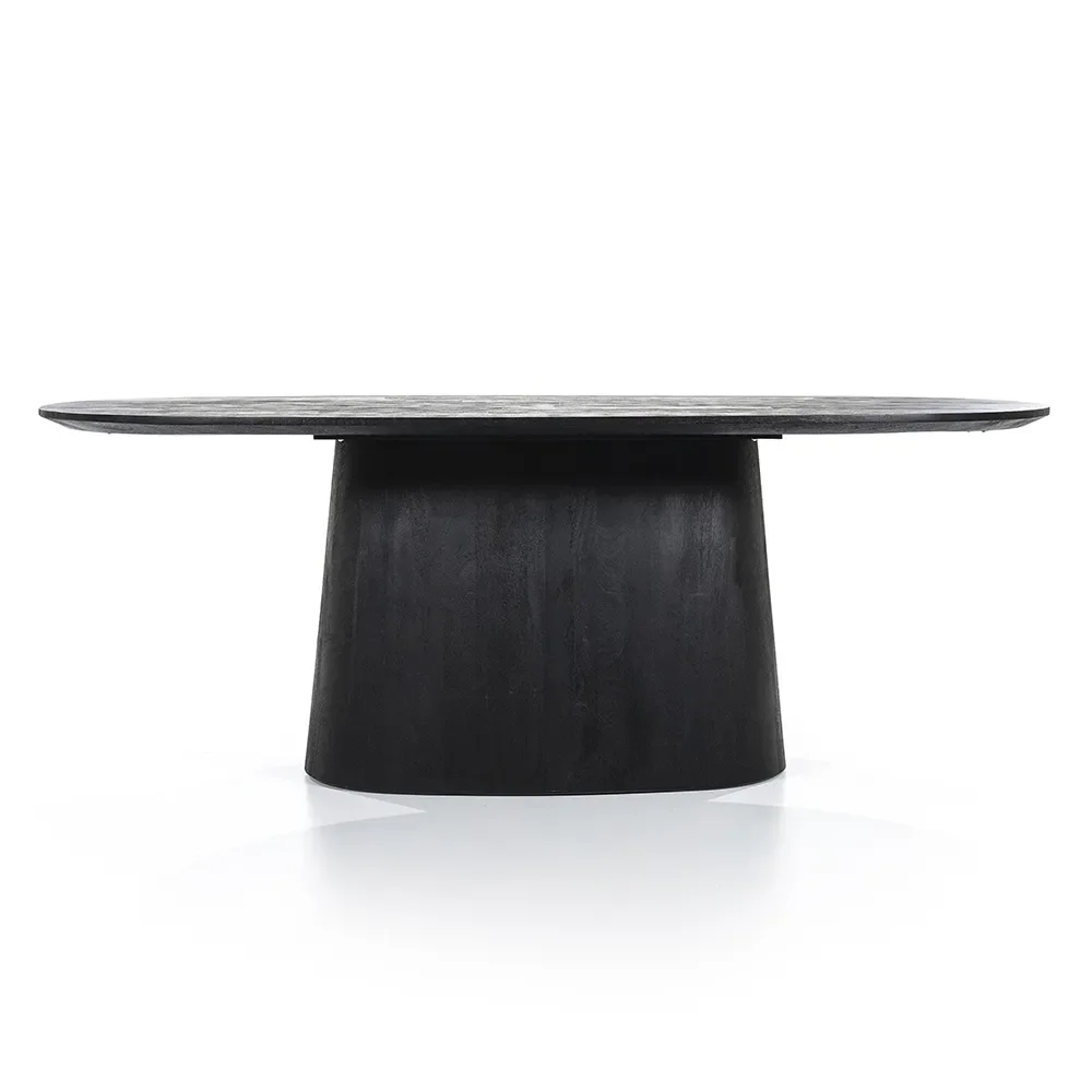 Aron Matbord 200x110 - svart