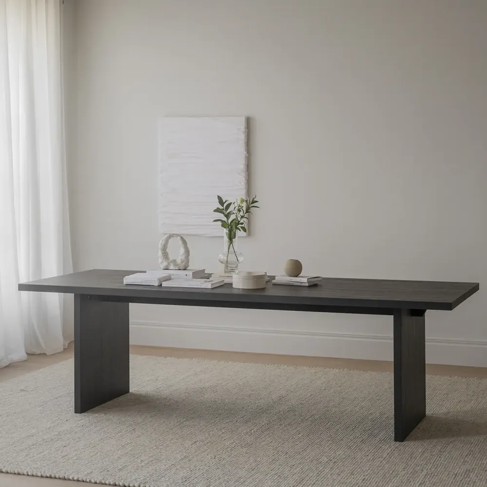 Emmett matbord 240 brun ek