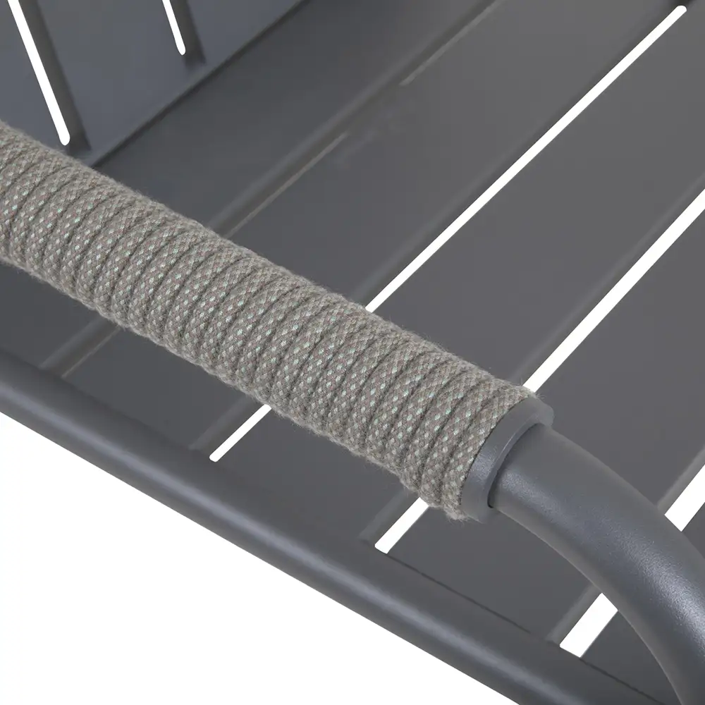 Innes karmstol antracit 