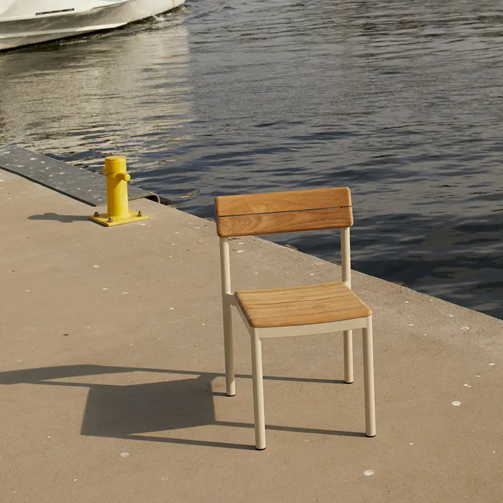 Pelagus Matstol Light Ivory