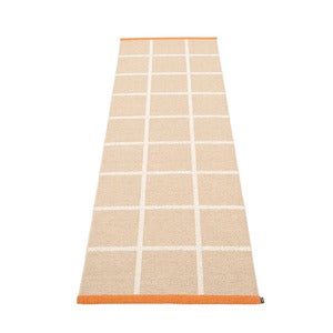Vävd Matta Criss Beige 70x225 cm