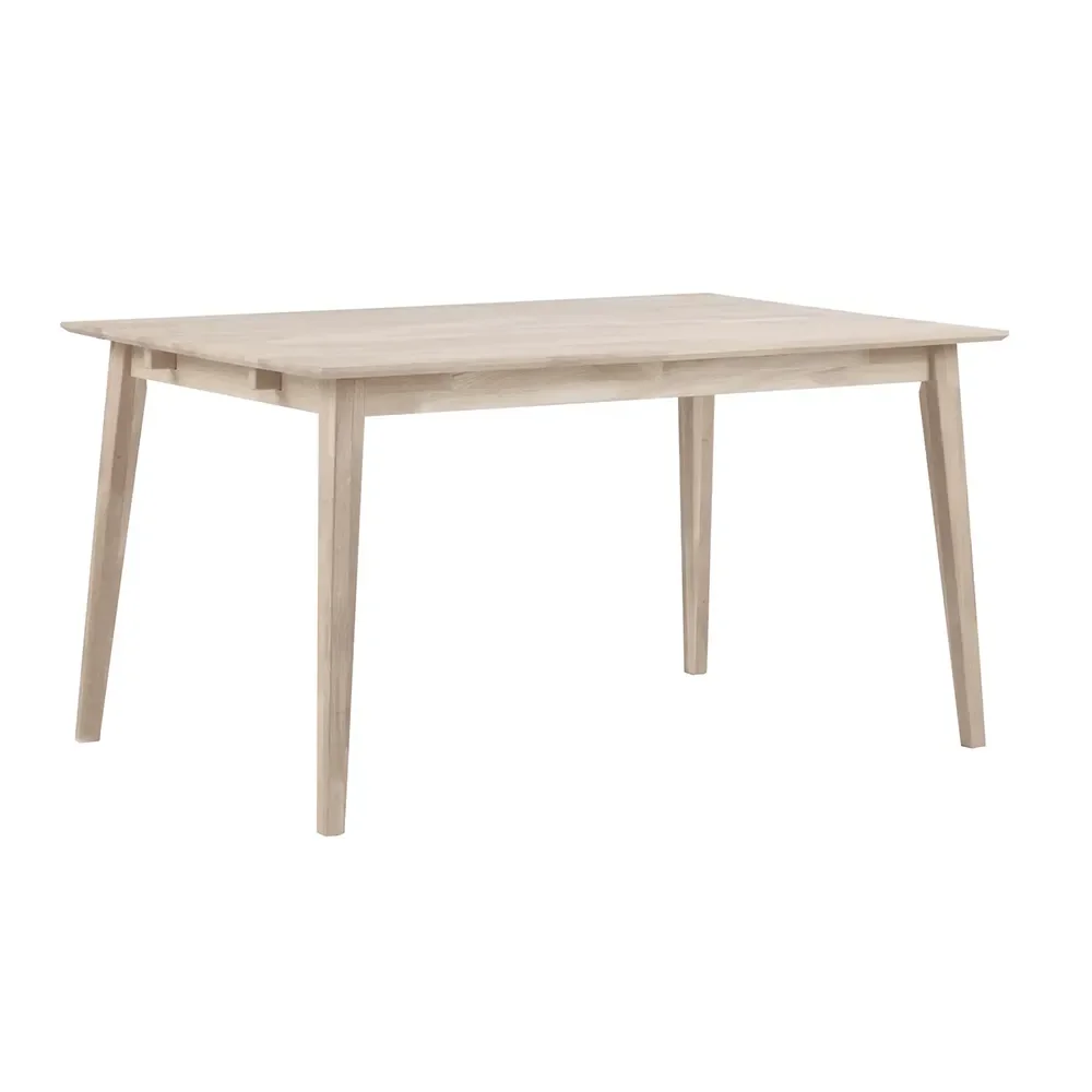 Filippa matbord 140x90 cm vitpigmenterad ek