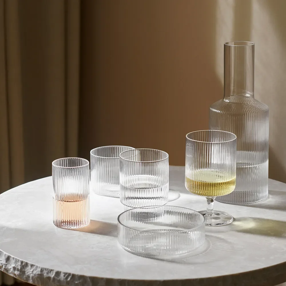 Ripple Karaff - Clear