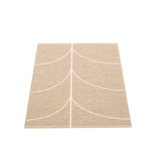 Vävd Matta Leif Light Nougat 70x90 cm