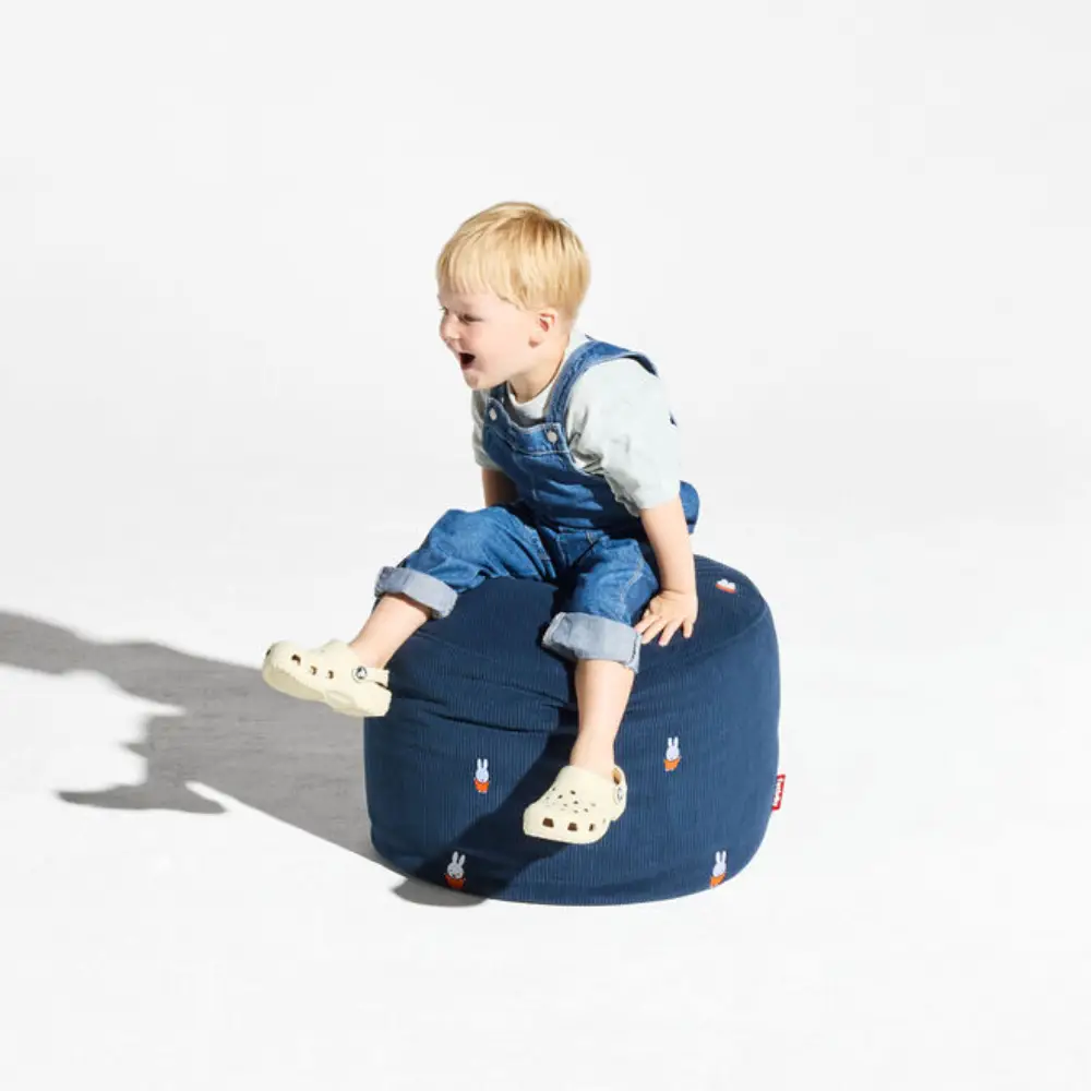 point cord sittpuff x Miffy deep blue