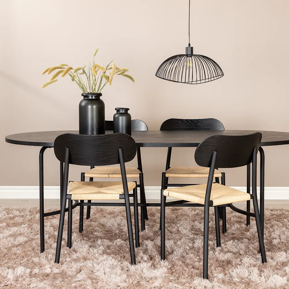 Polly Matstol Natur 2-pack 