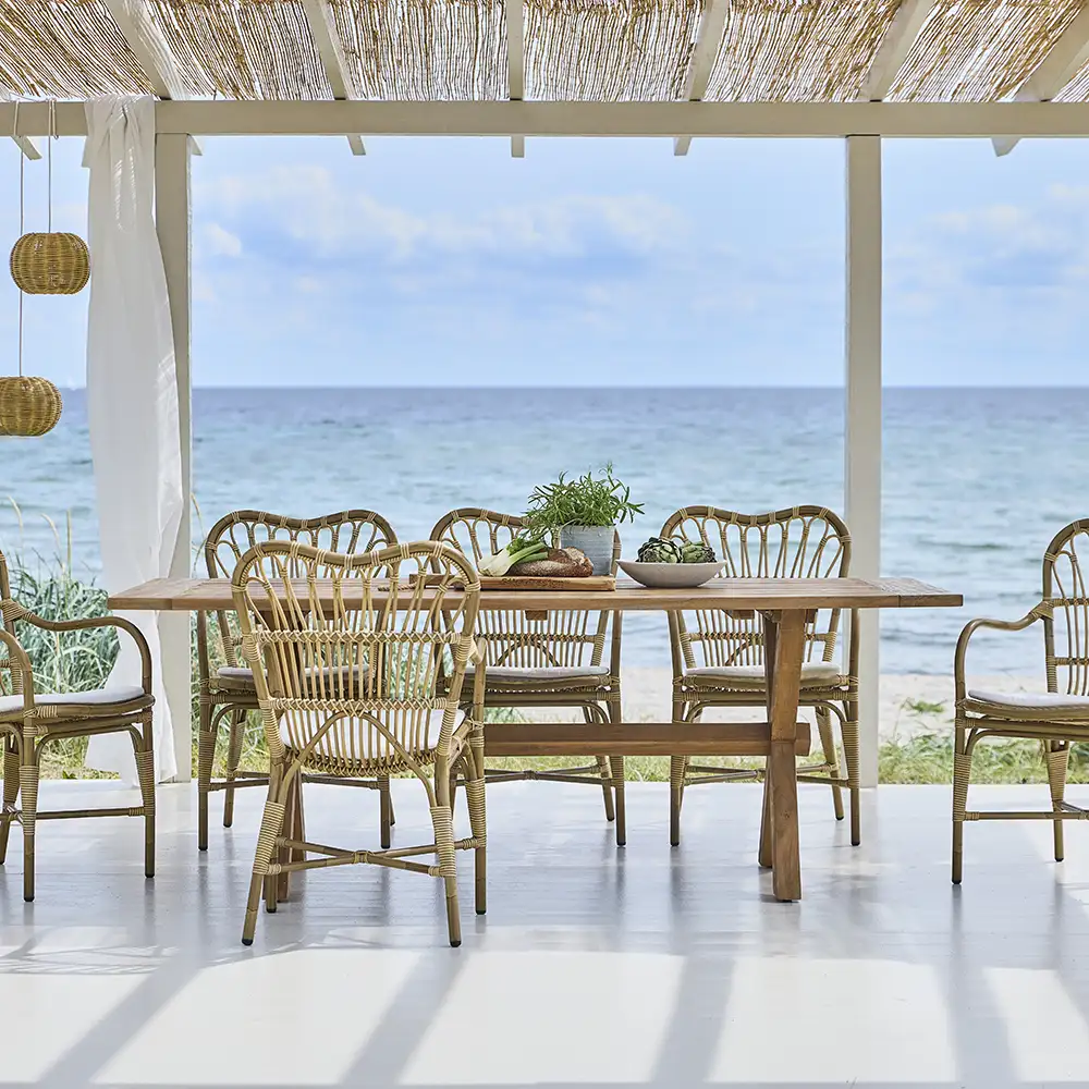 Colonial Matbord 300x100 cm teak