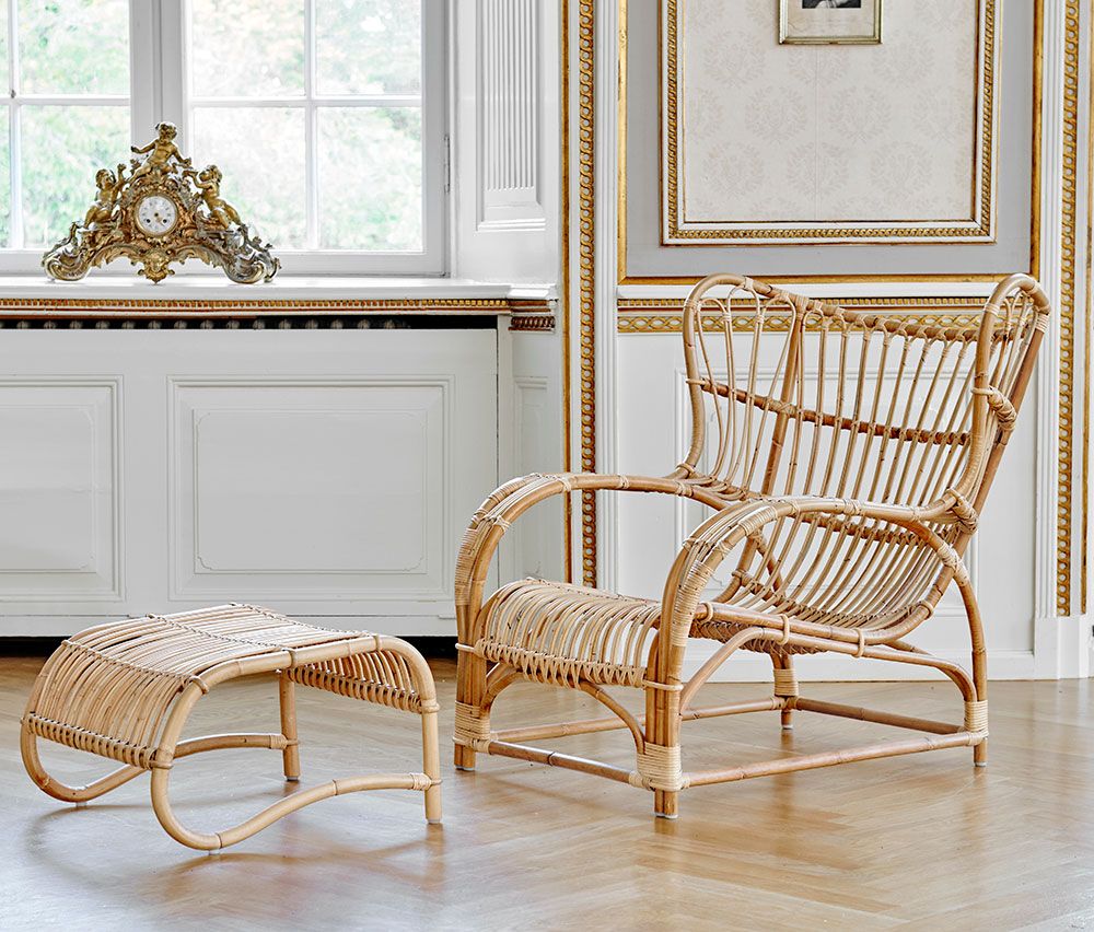 Teddy Rottingfåtölj Natur 