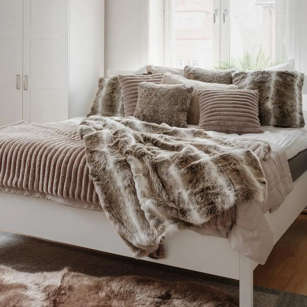 Stormy Pläd Nature Melange