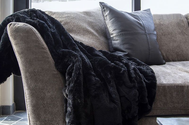 Kuddfodral Celine Black 60X60 Cm