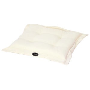 Canyon sittdyna tjock 42x45 cm strukturdralon Offwhite