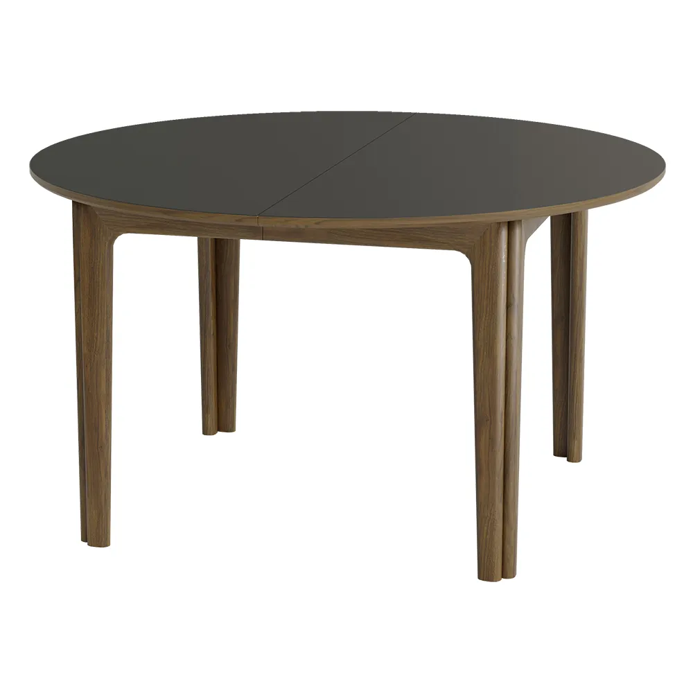 Sm112 matbord Valnöt Olja/Svart Nanolaminat