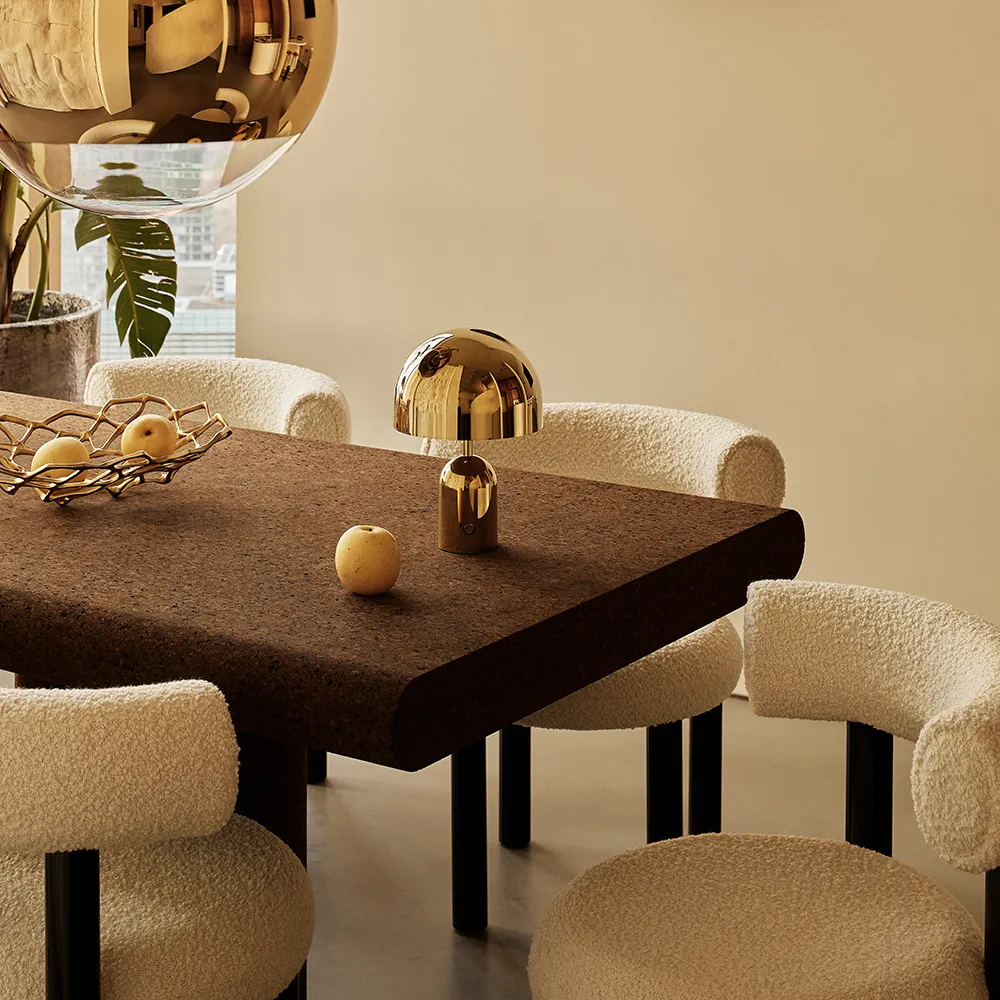 Bell Portabel lampa Gold LED