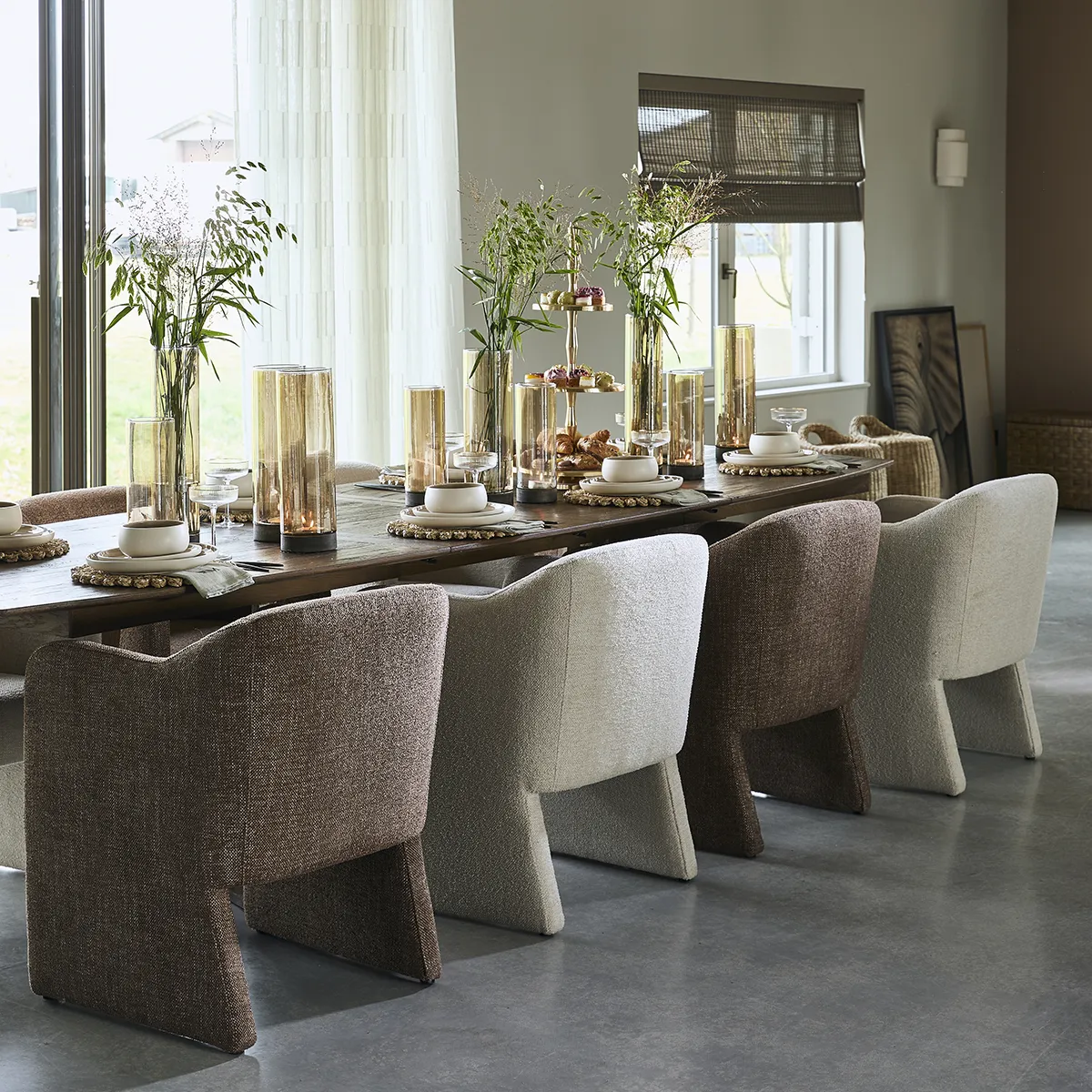Karmstol Napoli Beige