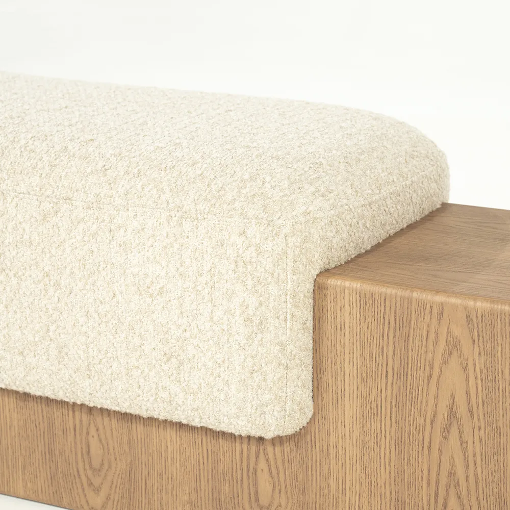 Bänk George Beige