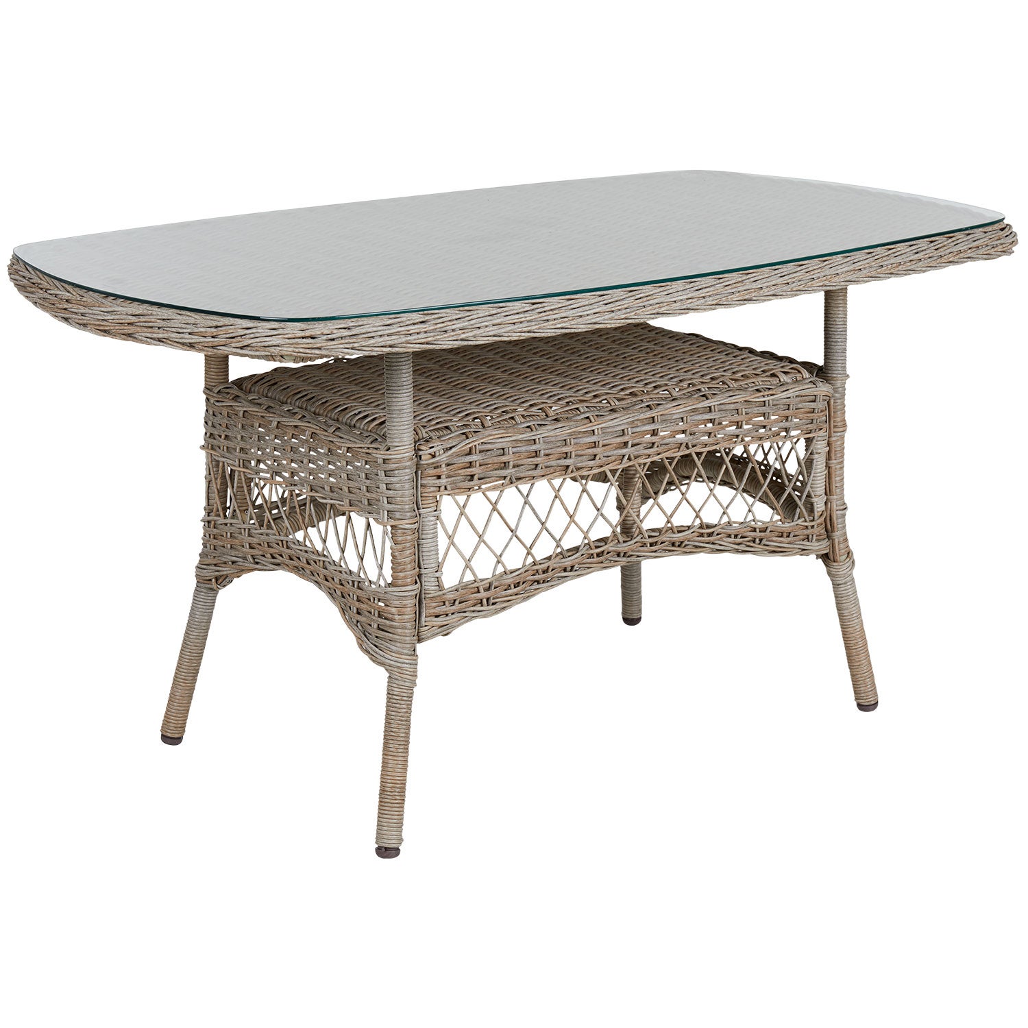 Kamomill matbord 80x135 cm beige/beige 