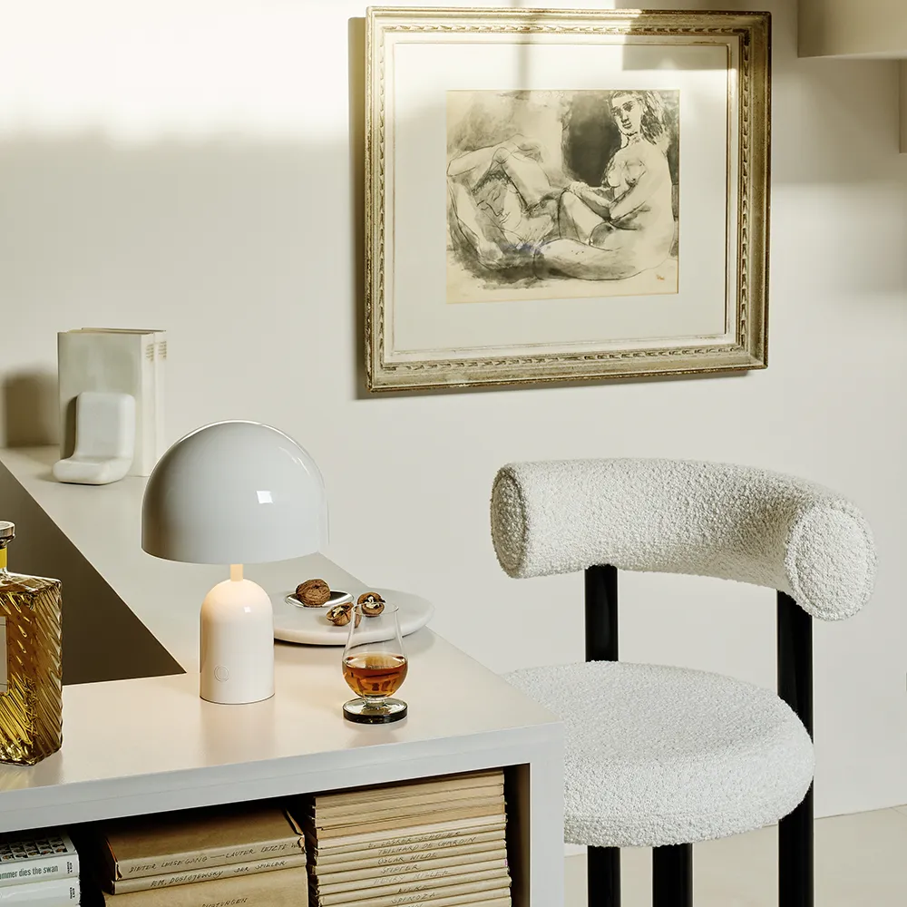 Bell Portabel lampa White LED