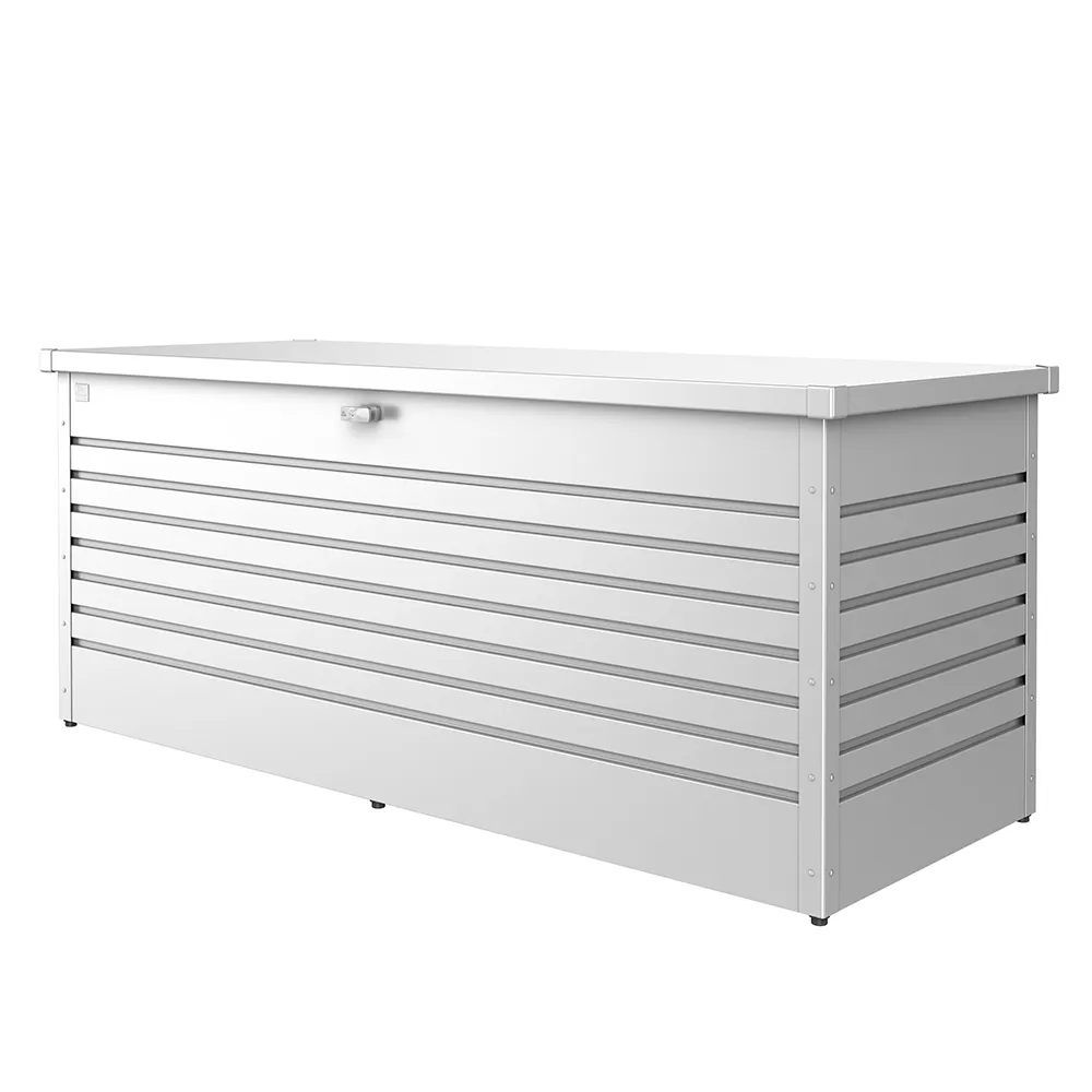 LeisureTime Box 200 metallic silver