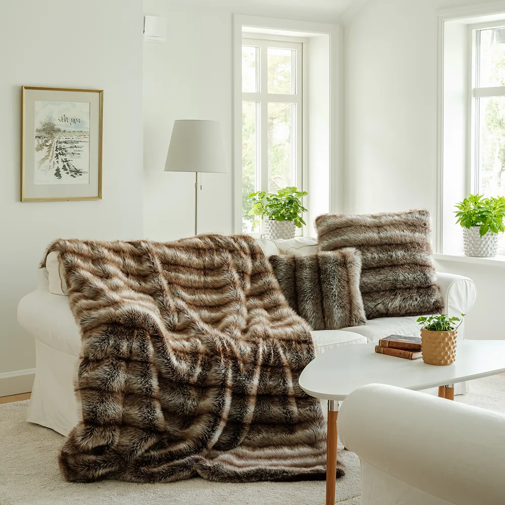 Hunter Pläd 120x180 cm Brown