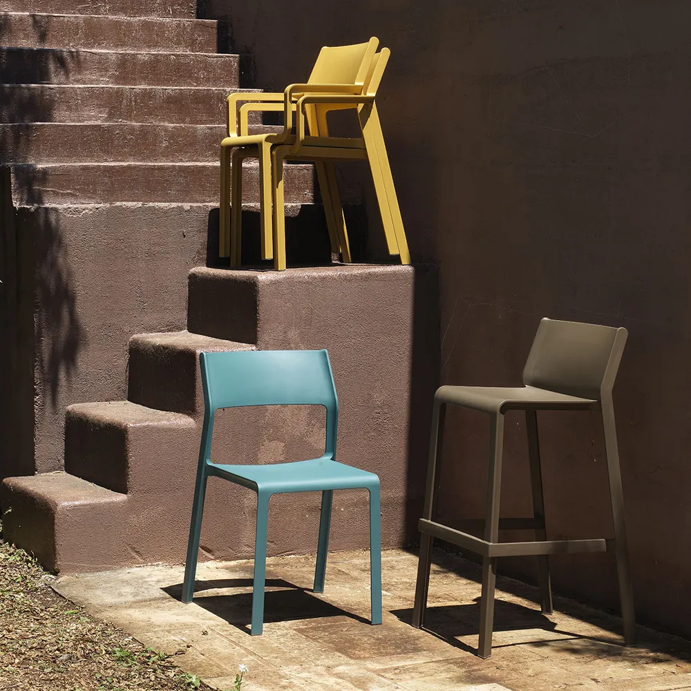 Trill matstol Anthracite