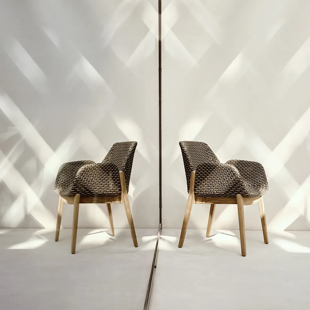 CALADIO fåtölj DF3 teak 0205 salak 0240