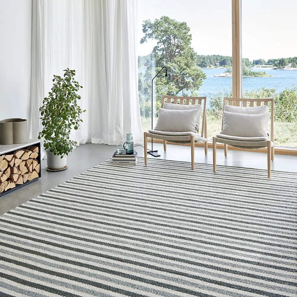 Teo matta 180x260 cm Sage/Army/Vanilla 