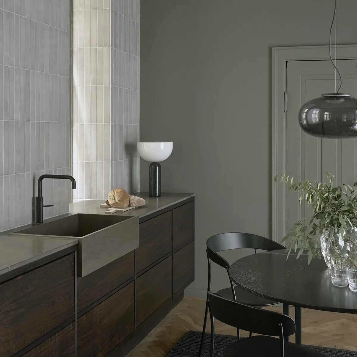 Kizu Bordslampa Large Gris du Marais EU
