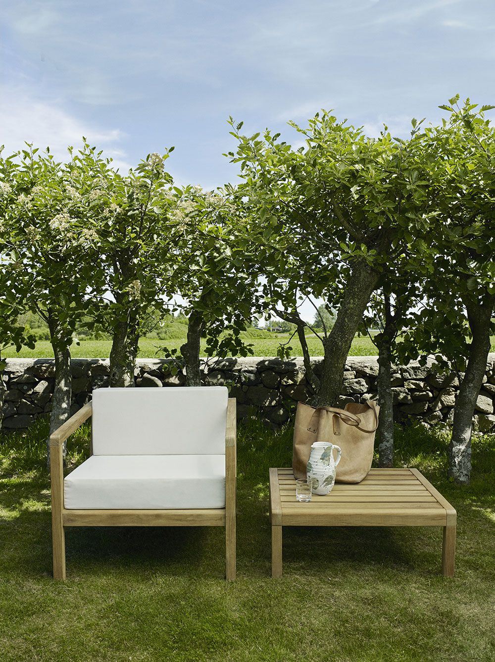 Virkelyst bord 75x70 cm teak